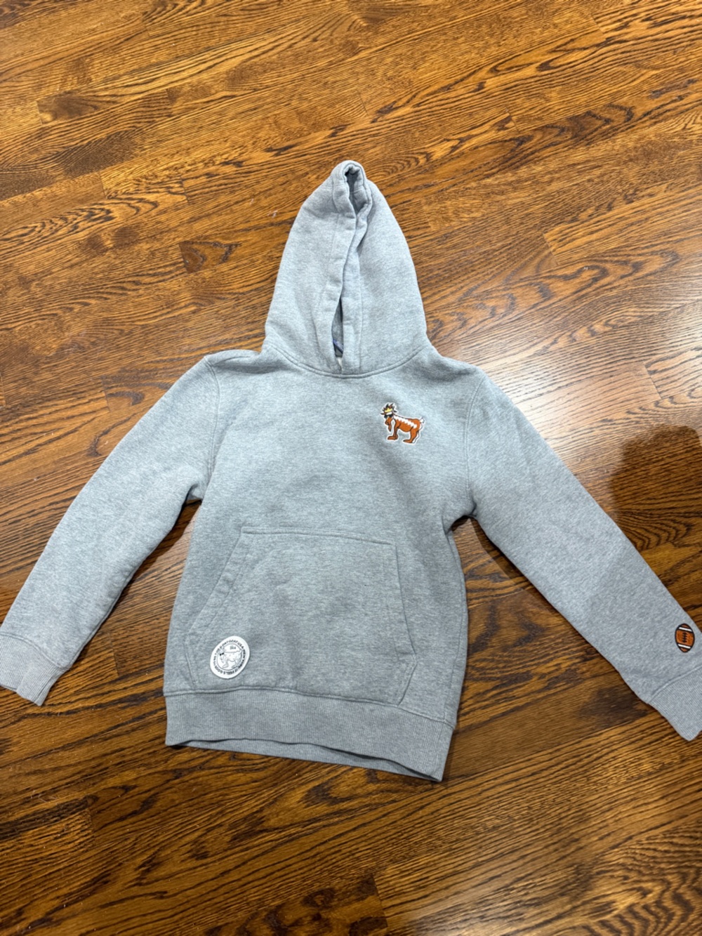 Kids Football GOAT hooded sweatshirt- youth small